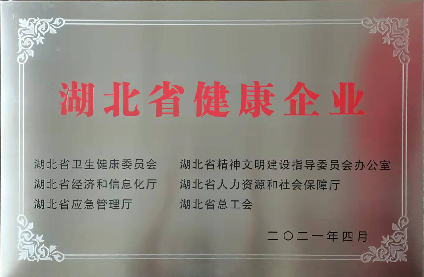 湖北省(shěng)健康企(qǐ)業2021
